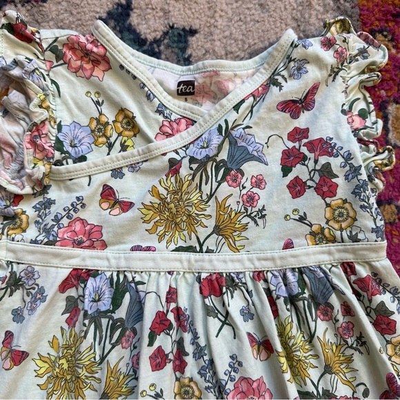 🌟3/$20🌟 Tea Collection girls cotton dress size 5 - Picture 2 of 4